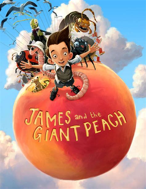 Jonny Duddle: James And The Giant Peach - Arena Illustration