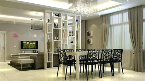 Attractive Partition Designs between Living Room and Dining Hall