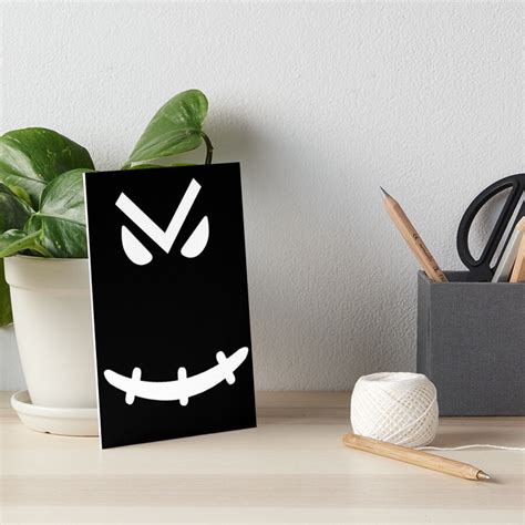 "Roblox Stitch face" Art Board Print for Sale by rbopone | Redbubble