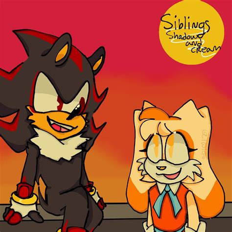 Shadow and cream chatting. | Sonic Rp&Art Amino