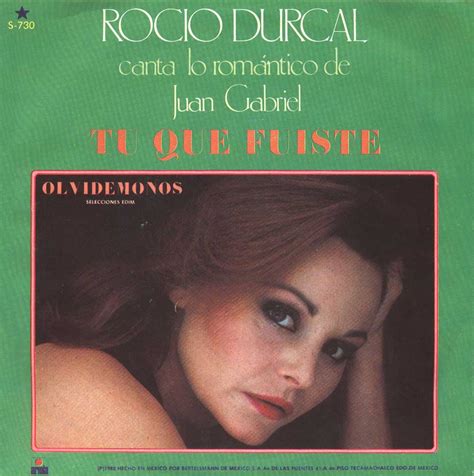 Rocio Durcal canta lo romantico de Juan Gabriel Mexico