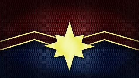 Captain Marvel Logo Wallpaper, HD Movies 4K Wallpapers, Images, Photos ...