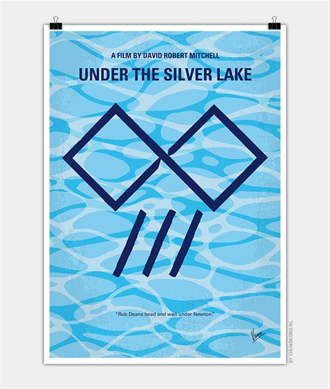 No1171 My Under the silver lake minimal movie poster – CHUNGKONG