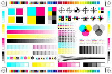 Color Print Test Page Stock Illustrations – 504 Color Print Test Page ...