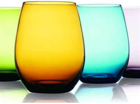 Colored Stemless Wine Glasses | Home Design Ideas