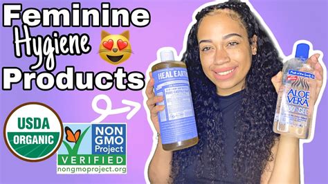 The BEST 5 Feminine Hygiene Products NO ONE Talks About | USDA ORGANIC ...