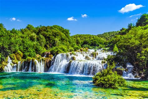 Krka Waterfalls Wanderers Day Tour by Gray Line from Split or Trogir ...