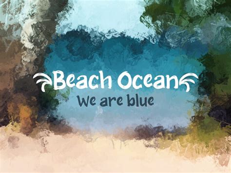 {Beach Ocean} font | Fonts2u.com