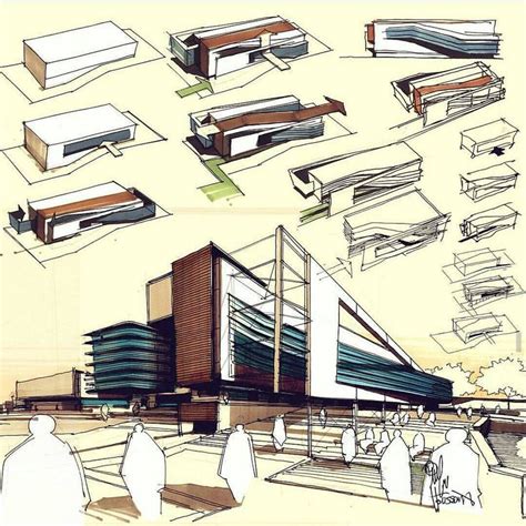 Architecture - Daily Sketches on Instagram: “By @lmimos #arch_more”