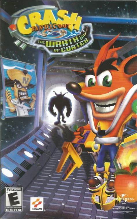 Crash Bandicoot: The Wrath of Cortex (2001) PlayStation 2 box cover art - MobyGames