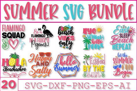 Summer SVG Bundle Vol.2 Bundle · Creative Fabrica