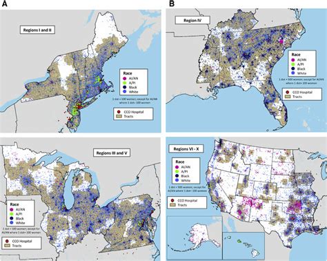 Proximity of women of reproductive age to hospitals with CCO services ...