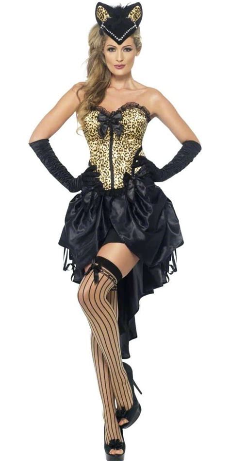 Ladies Burlesque Kitty Costume