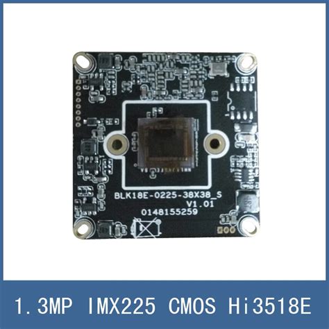 1/3 " IMX225 CMOS sensor NTSC IP Network Camera Module Circuit Board 1.3MP 1/3" Sony IMX225 Dual ...