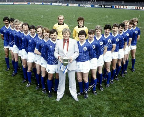 St Johnstone team line up in 1982-83. | St johnstone, Johnstone, Saints