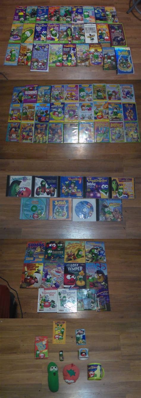 My VeggieTales Collection April 2023 Edition by IanandArt-Back-Up-3 on DeviantArt