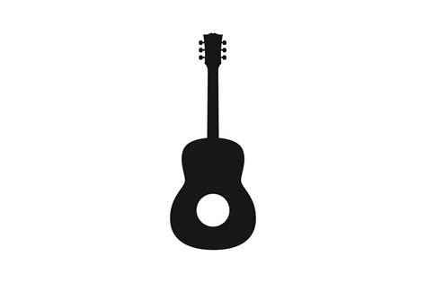 Guitar Silhouette SVG Cut file by Creative Fabrica Crafts · Creative ...