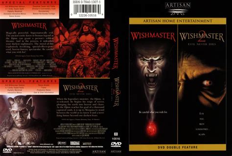 Wishmaster 1 and 2 - Movie DVD Custom Covers - 465Wishmaster :: DVD Covers