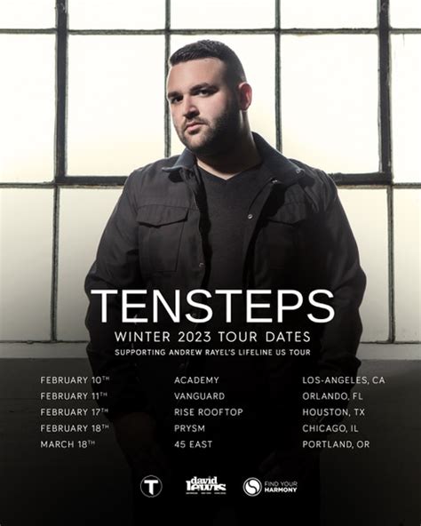 Tensteps Announces New Dates of His Tour | Featured - Music Crowns