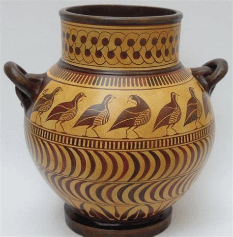 ancient greek pottery designs