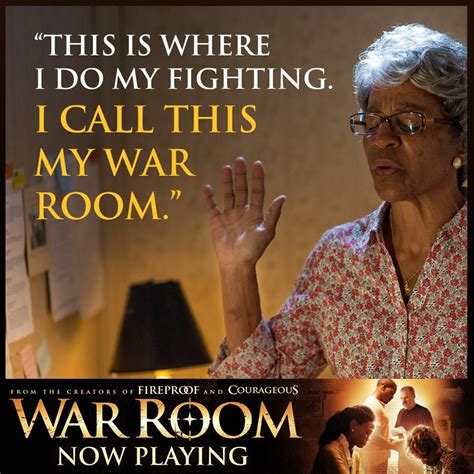 "This is where I do my fighting. I call this my war room." #WarRoom #PriscillaShirer | War room ...