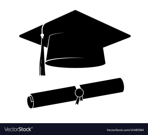 Graduation Cap Outline Svg Graduation Svg Graduation Cap Clipart | My ...