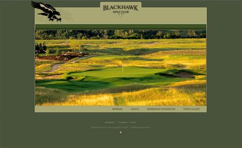 Blackhawk Golf Club on Behance