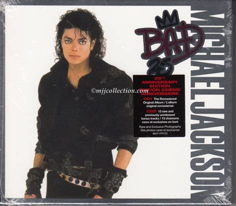 Bad 25 Anniversary Edition – 2 CD Set – CD Album – 2012 (Canada) | MJJCollection.com