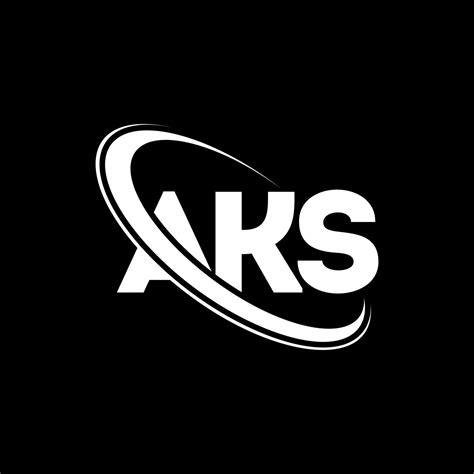 AKS logo. AKS letter. AKS letter logo design. Initials AKS logo linked with circle and uppercase ...