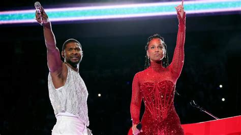 Who sang with Usher at the Super Bowl? Full list of 2024 halftime show ...