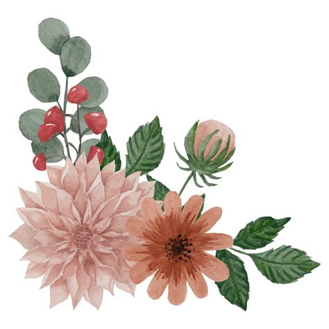 Flower bouquet, floral Clip art Element Transparent Background 24628952 PNG