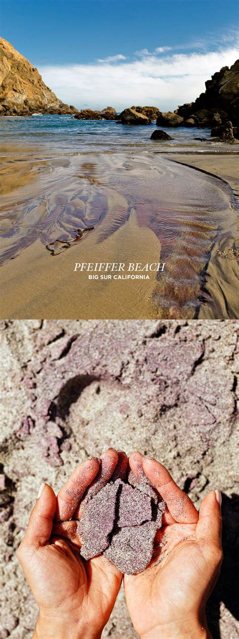 Pfeiffer Beach Big Sur - Famous Purple Sand Beach