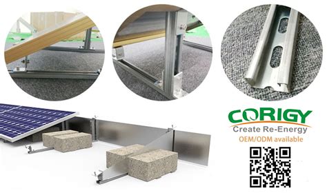 New Design -- ZAM Flat Roof Ballast With Wind Shield-www.corigy.com