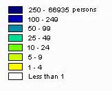 Montana Maps : Population Map for Montana