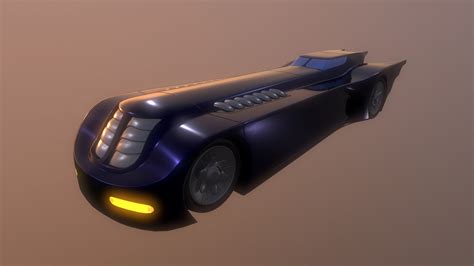 Batman Animated Series Batmobile 3D Model | lupon.gov.ph