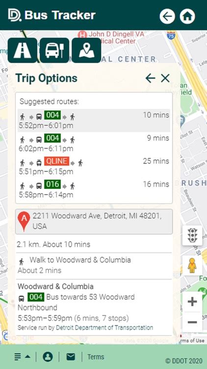 DDOT Bus Tracker by City of Detroit