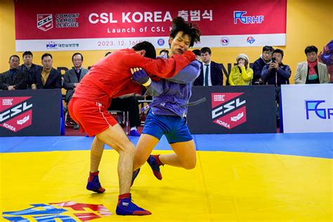 The launch of the Korean Combat SAMBO League took place | International ...