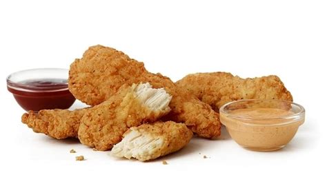 McDonald's 6 piece Buttermilk Crispy Chicken Tenders Nutrition Facts