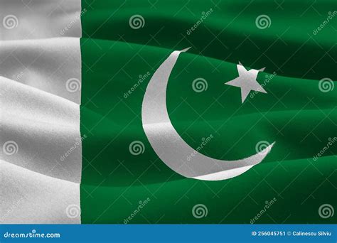 Pakistan flag design 2 stock illustration. Illustration of freedom - 256045751