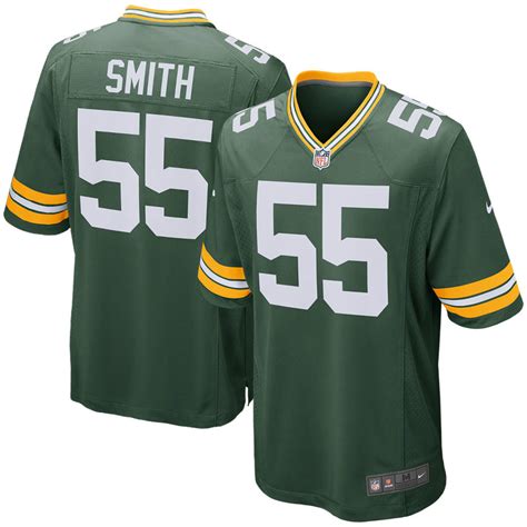 ZaDarius Smith #55 Green Bay Packers Green Game Jersey