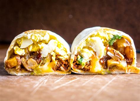 Chorizo And Egg Breakfast Burrito Recipe - Burrito Walls