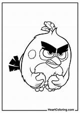 Angry Birds Coloring Pages  Print On A4 sketch template