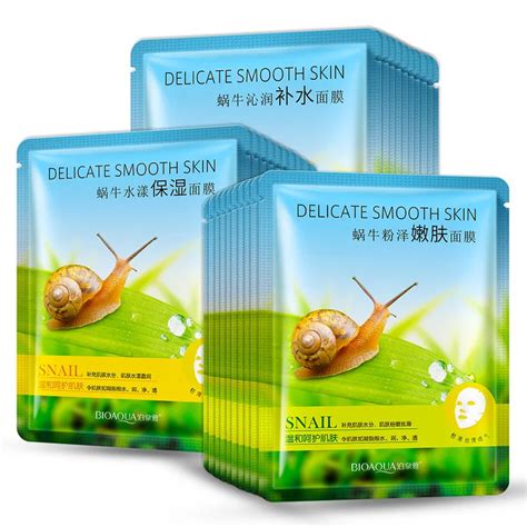 Aliexpress.com : Buy 1Pcs Snail Liquid Moisturizing Mask Whitening ...