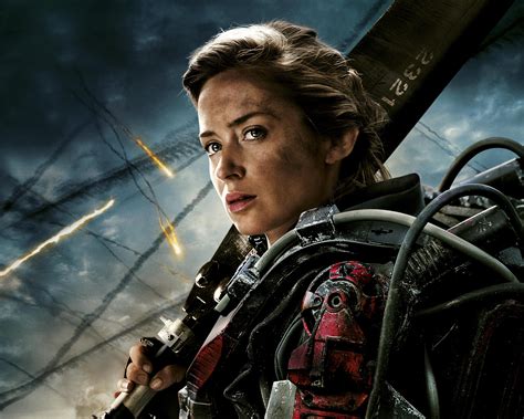 Hintergrundbilder : Berühmtheit, Soldat, Emily Blunt, Rand von morgen, Bildschirmfoto ...