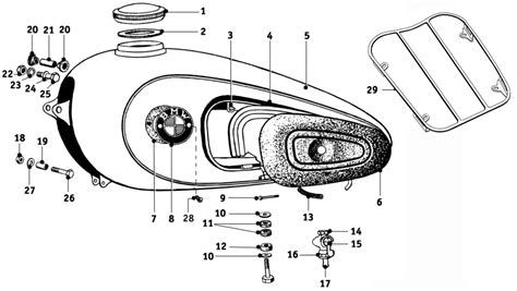 Fuel tank R25/3 - Salis Parts Salis Parts