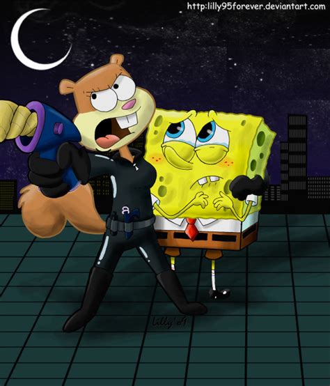 spongebob and sandy - Spongebob Squarepants Fan Art (36783110) - Fanpop