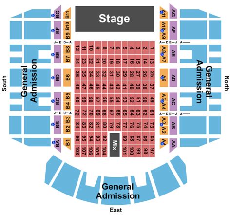 General Jackson Seating Chart