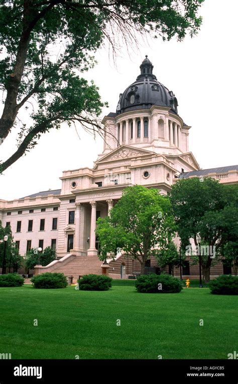 Pierre South Dakota State Capitol Building Stock Photo - Alamy