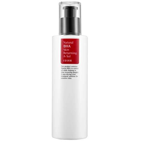 Cosrx Natural BHA Skin Returning A Sol Toner 100ml Face Skin Care Acne ...