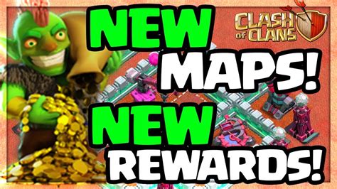 NEW Goblin Maps NEW Rewards Confirmed - Clash of Clans UPDATE October 2018! - YouTube